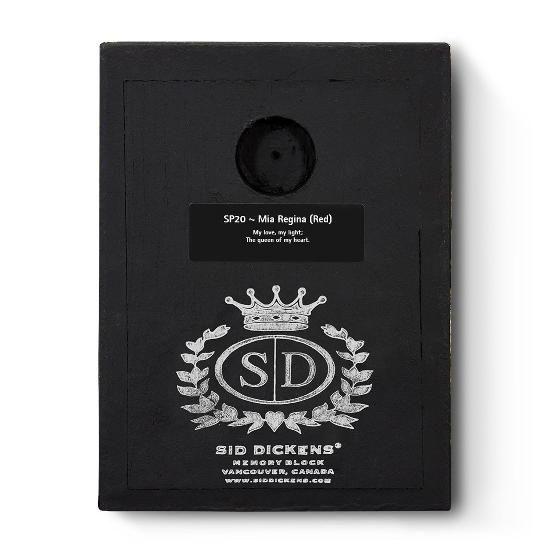 SP 20 Mia Regina (Red) Sid Dickens Memory Block