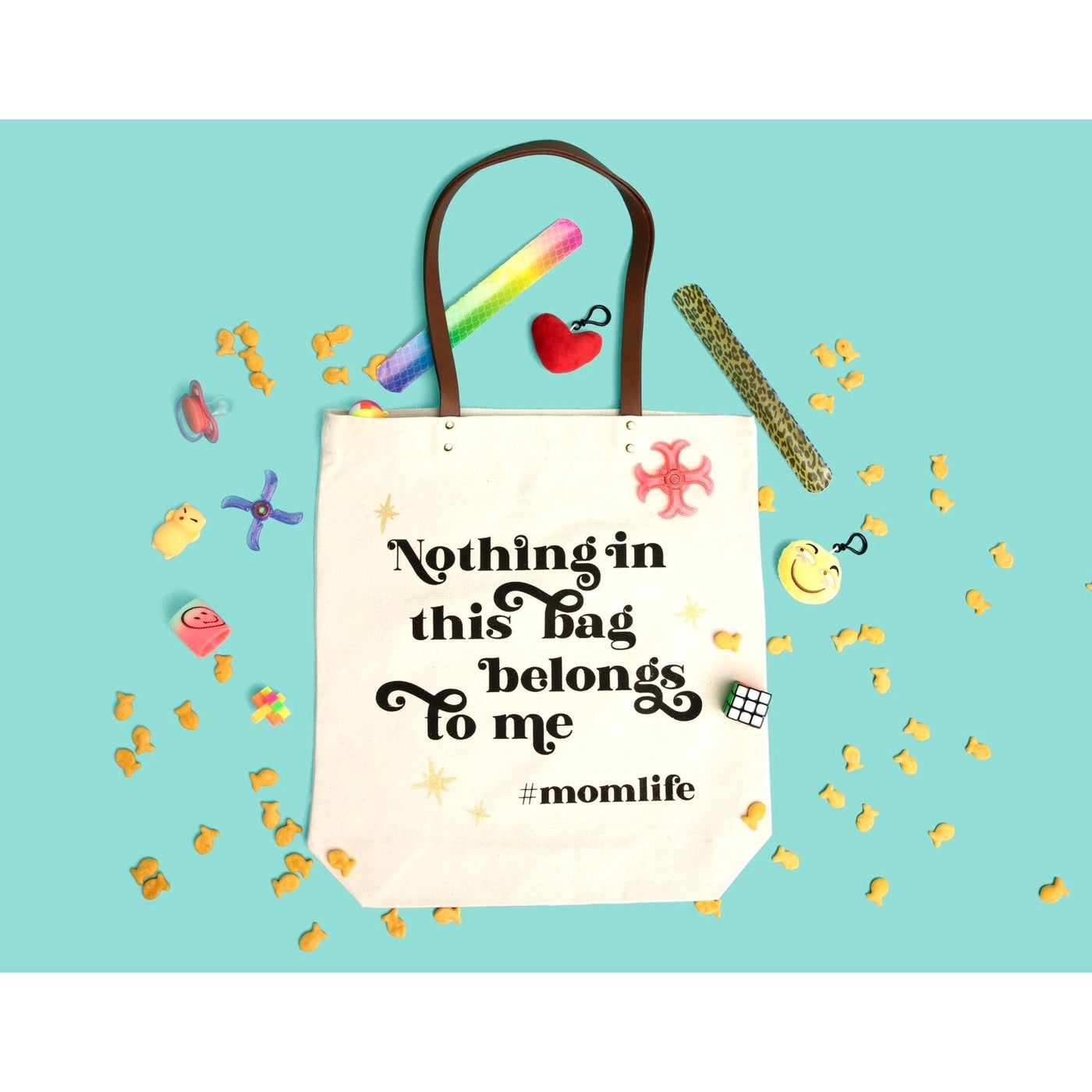 Hashtag Mom Life Tote Bag Funny Parent Baby Gift