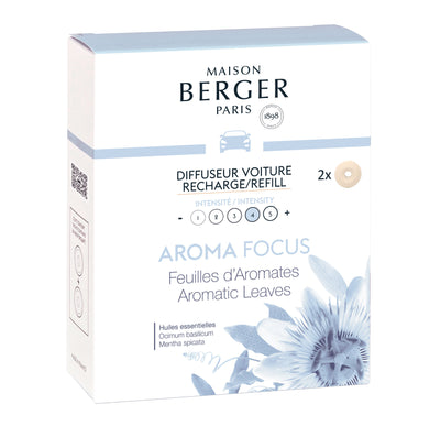 Aromatherapy - Focus -  Car Diffuser Refills