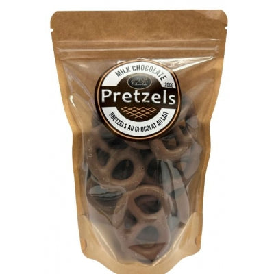 Milk Chocolate Toffee Pretzels 3 Ring-200g