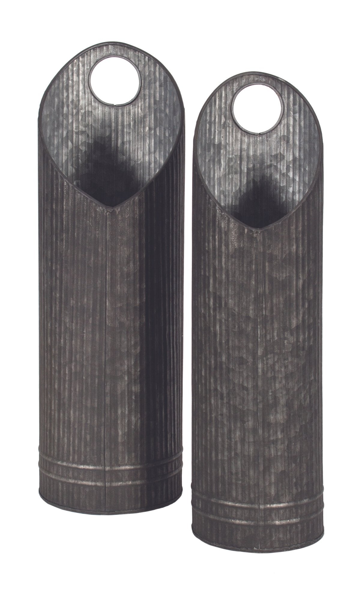 Galvanized Steel Wall Vase