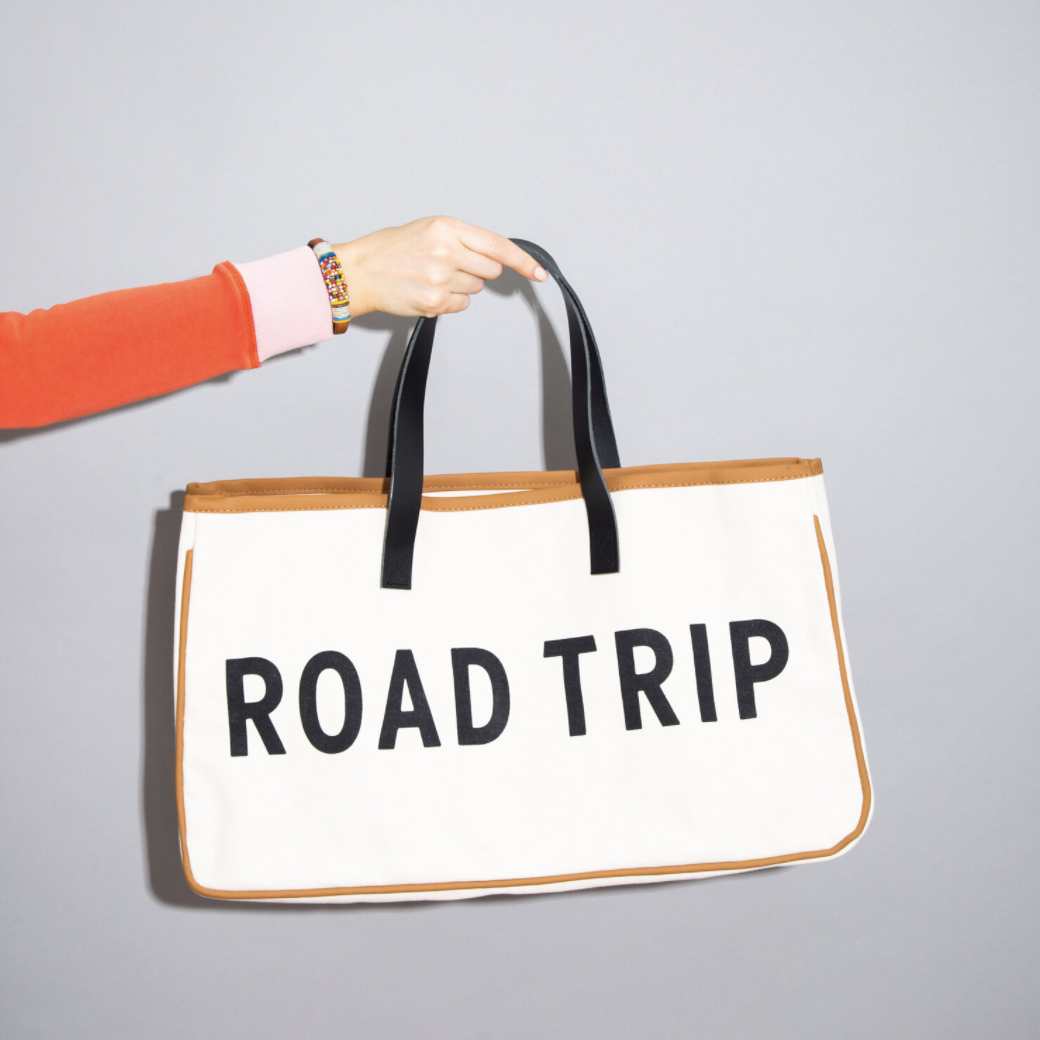 Canvas Tote - Road Trip