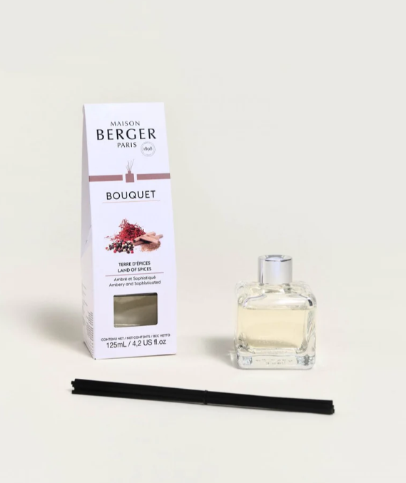 Cube Reed Diffuser Land of Spices Maison Berger