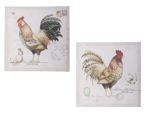French Rooster Print