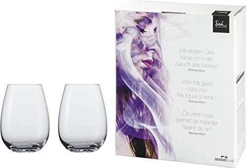 Eisch Sensis Plus Stemless Wine Glass (Boxed Set of 2)