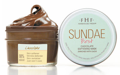 Farmhouse Fresh Sundae Best Chocolate Face Mask Jar