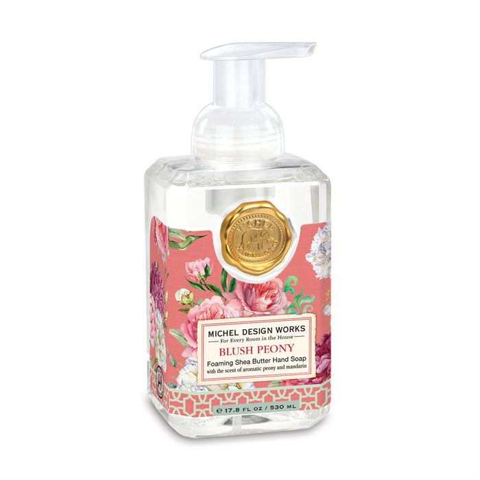 Michel Design Works Blush Peony Foaming Soap