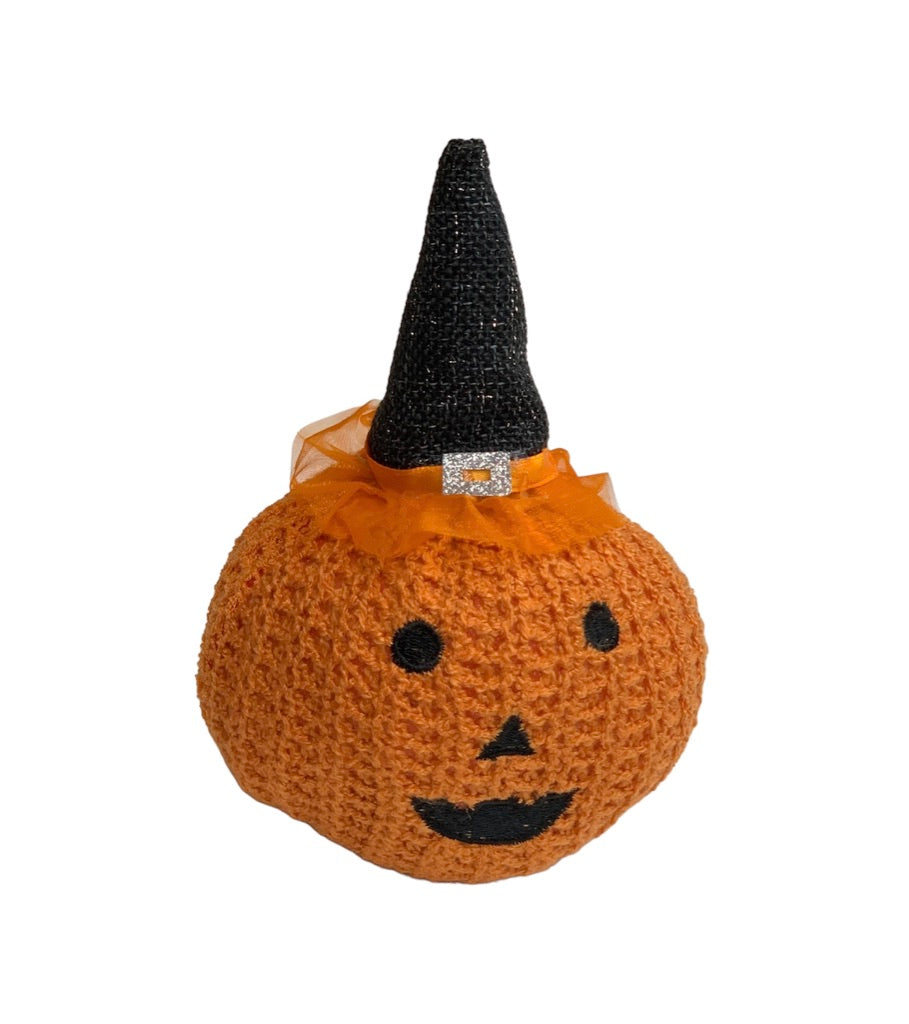Crochet Pumpkin Halloween Decor