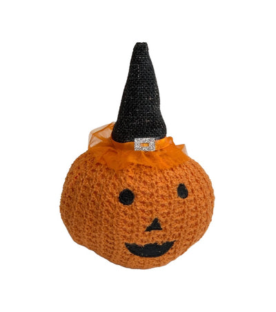 Crochet Pumpkin Halloween Decor