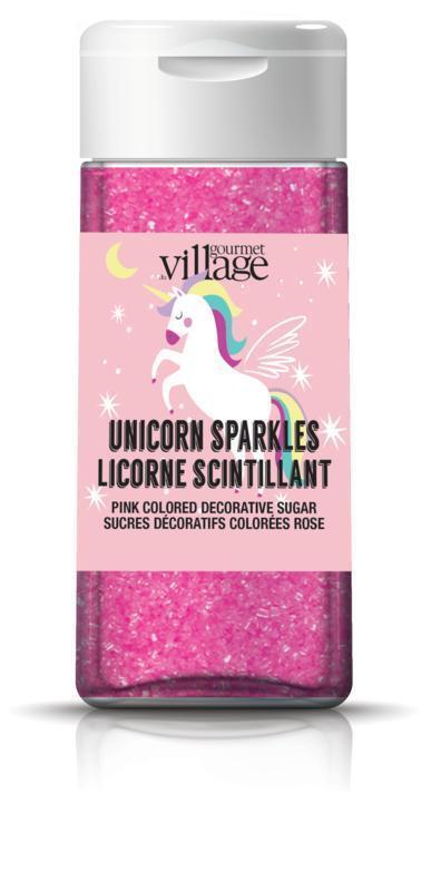 Gourmet du Village Pink Unicorn Sparkles Sugar
