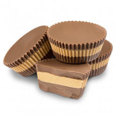Giant Milk Gourmet Chocolate Layered Peanut Butter Cups - Cello Wrapped