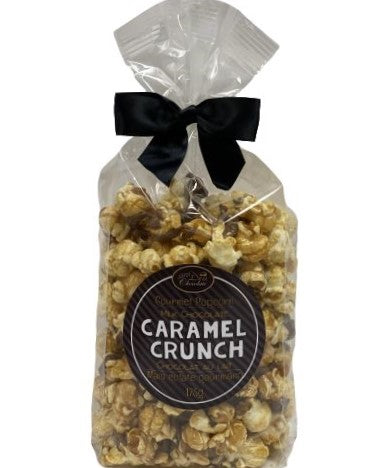 Chocolate Drizzled Caramel Popcorn Gift Bag - 175g Bag