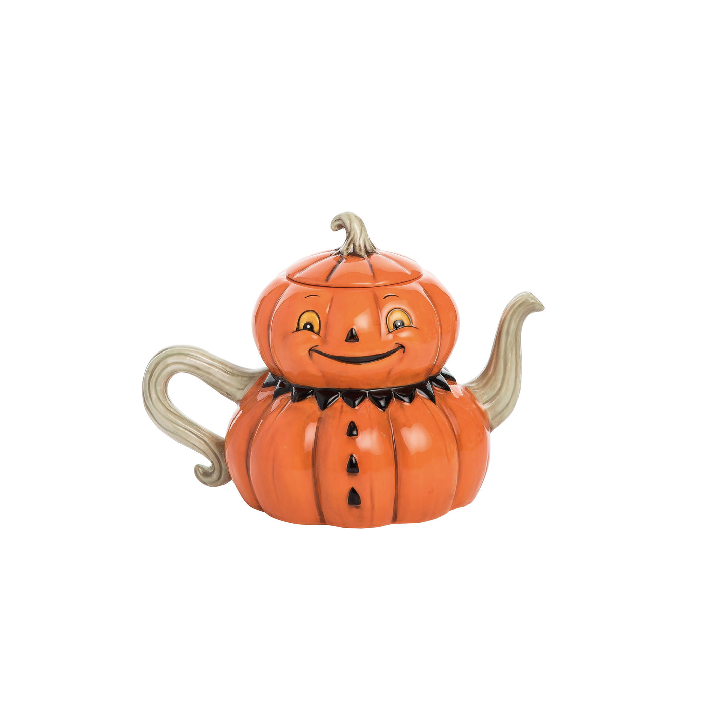 Fall Decor Jack-O-Lantern Tea Pot