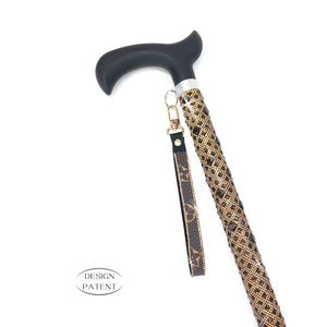 Rhinestone Bling Walking Stick, Perfect Accessory for Hiking or