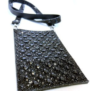Royal Ice Bling Cellphone Crossbody Purse - Jacqueline Kent