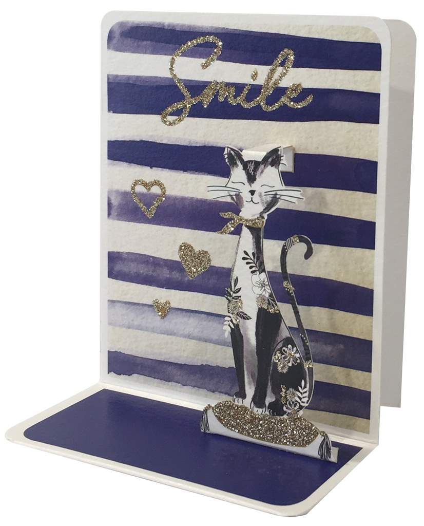 Petite Pop-Up 3D Card - Love and Friendship Bouquet