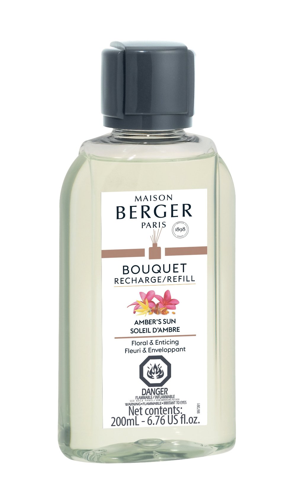 Maison Berger Amber's Sun Reed Diffuser Reiil Fragrance