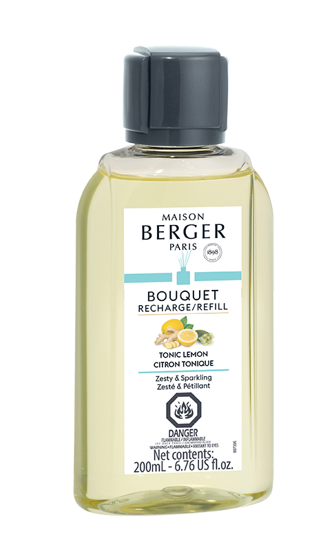 Tonic Lemon - Reed Diffuser Refill 200ml Maison Berger