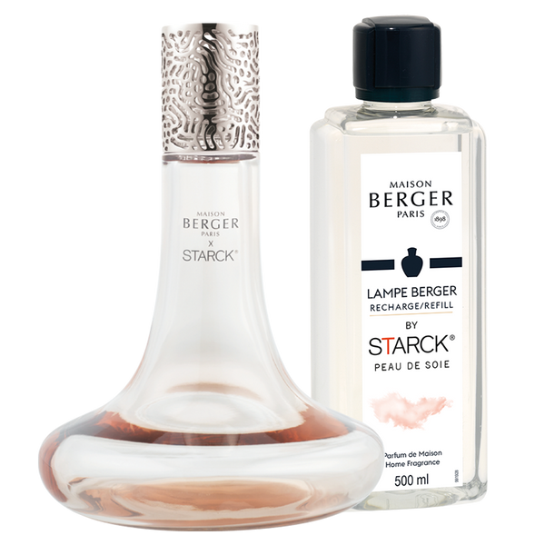 Maison Berger Starck Home Fragrance Lamp Gift Set in Pink