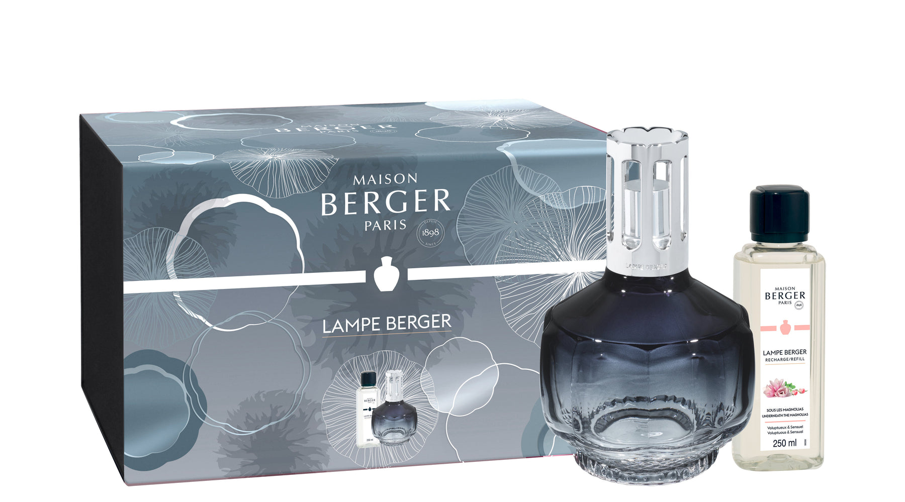 Lampe Berger Molecule Lamp Gift Set - Night Blue by Maison Berger