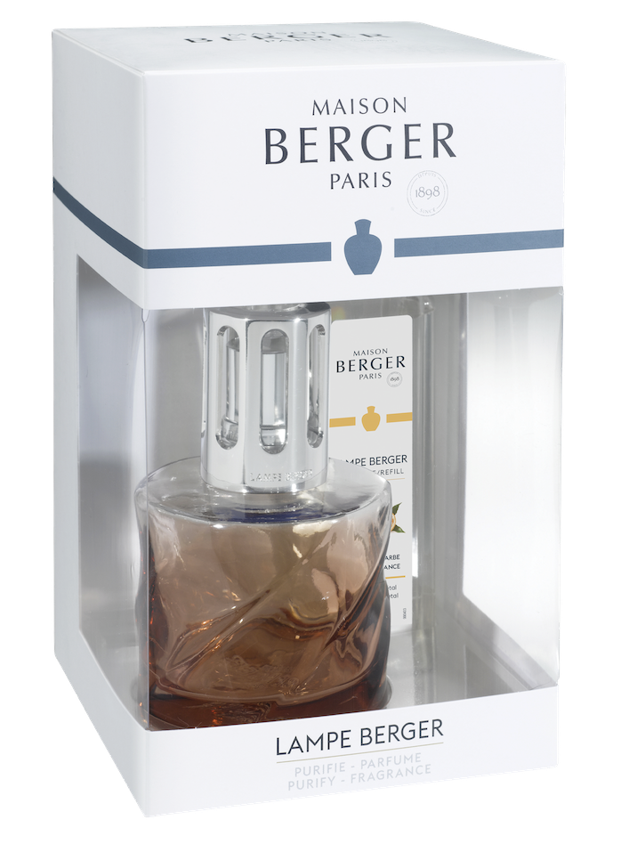 Maison Berger Paris Gift Pack Lamp X Starck Rose with Peau de Soie  fragrance