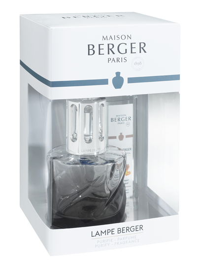 Lampe Berger Spiral Lamp Gift Set 314781 - Black by Maison Berger