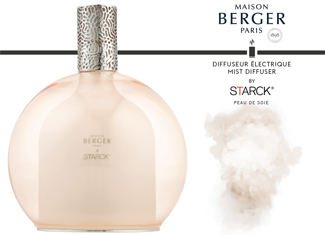 Starck Electric Mist Diffuser Gift Set Fragrance Peau De Soie from Maison Berger