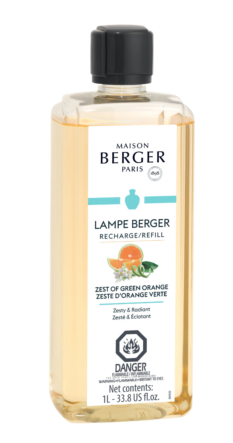 Maison Berger Zest of Green Orange 1L Refill for Lampe Berger
