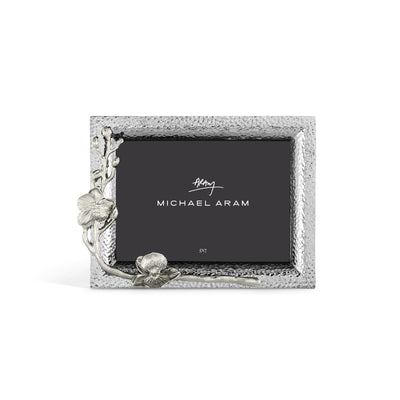 Michael Aram White Orchid Photo Frame Silver