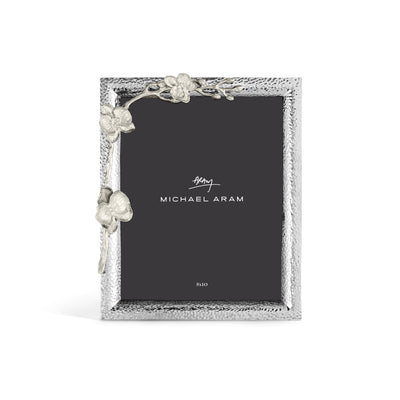 Michael Aram White Orchid Photo Frame Silver
