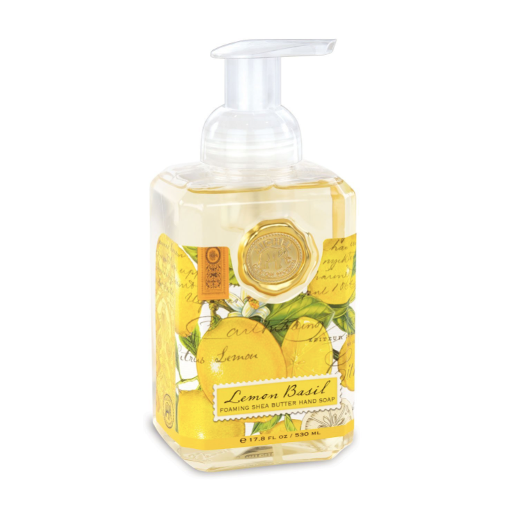 Michel Design Works Lemon Basil Foaming Soap 