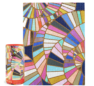 Spiral Staircases Gold Foil Abstract | 1000 Piece Jigsaw