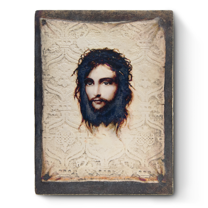 SP 25 Veil of St. Veronica Sid Dickens Memory Block 2023 Easter front view