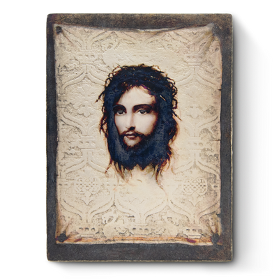 SP 25 Veil of St. Veronica Sid Dickens Memory Block 2023 Easter front view