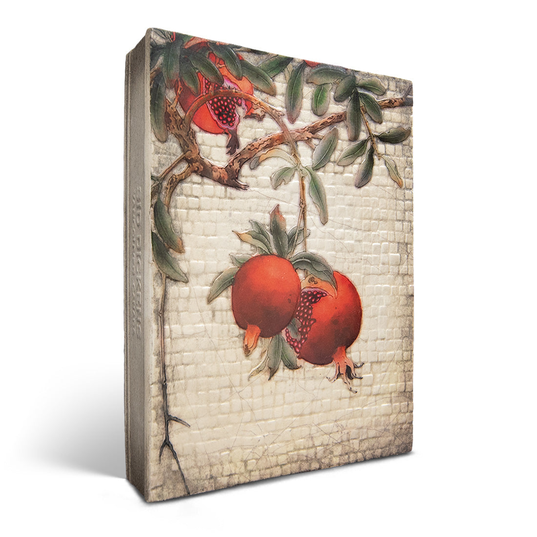 T 607 Pomegranate - Sid Dickens Collectable Tile side 2023 Fall Collection