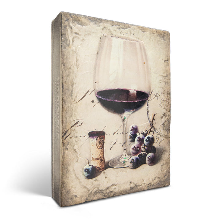 T 609 Vino - Sid Dickens Collectable Tile side 2023 Fall Collection