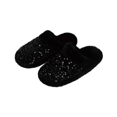 Midnight Glam Slide On Snoozie Slippers