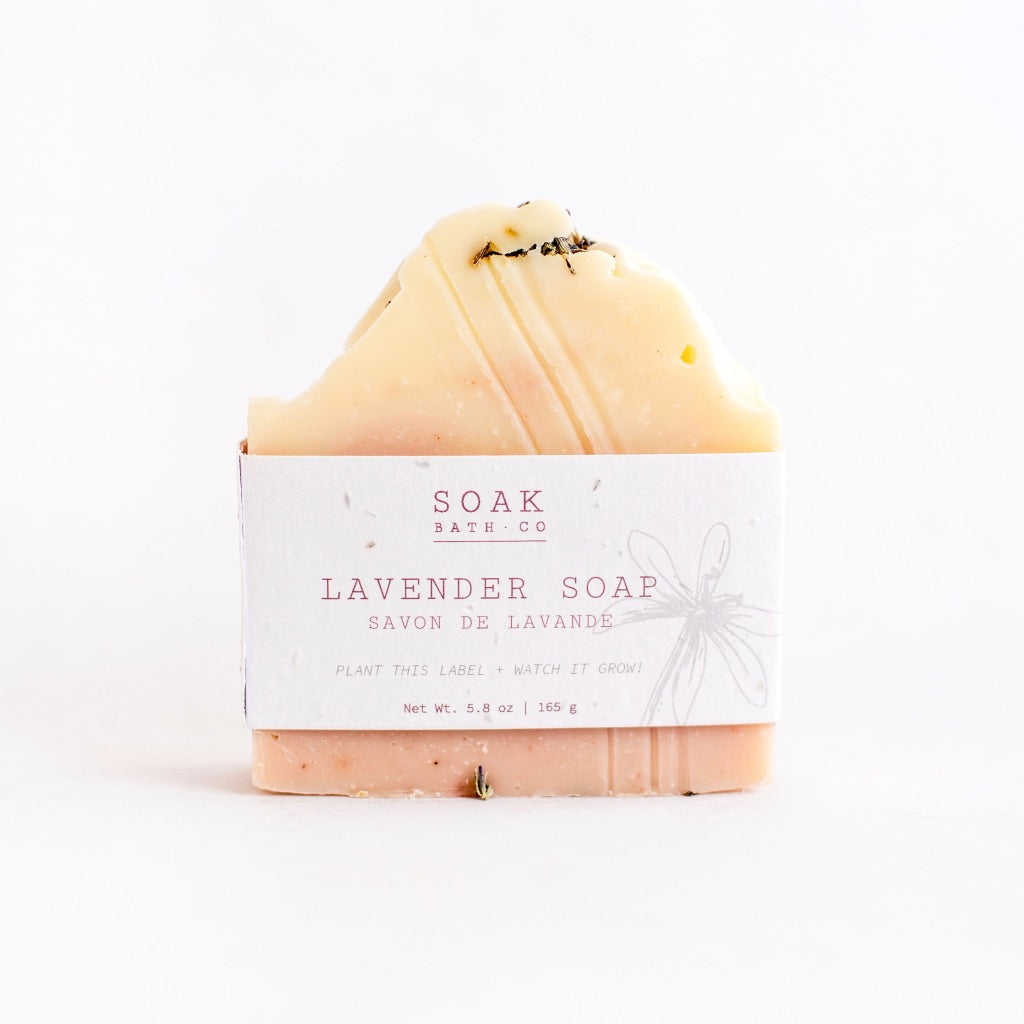 Lavender Soap Bar by SOAK Bath Co