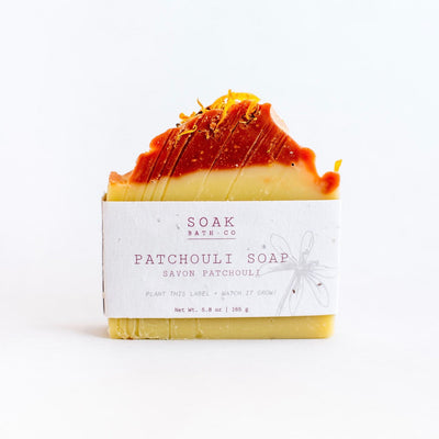 Patchouli Soap Bar by SOAK Bath Co