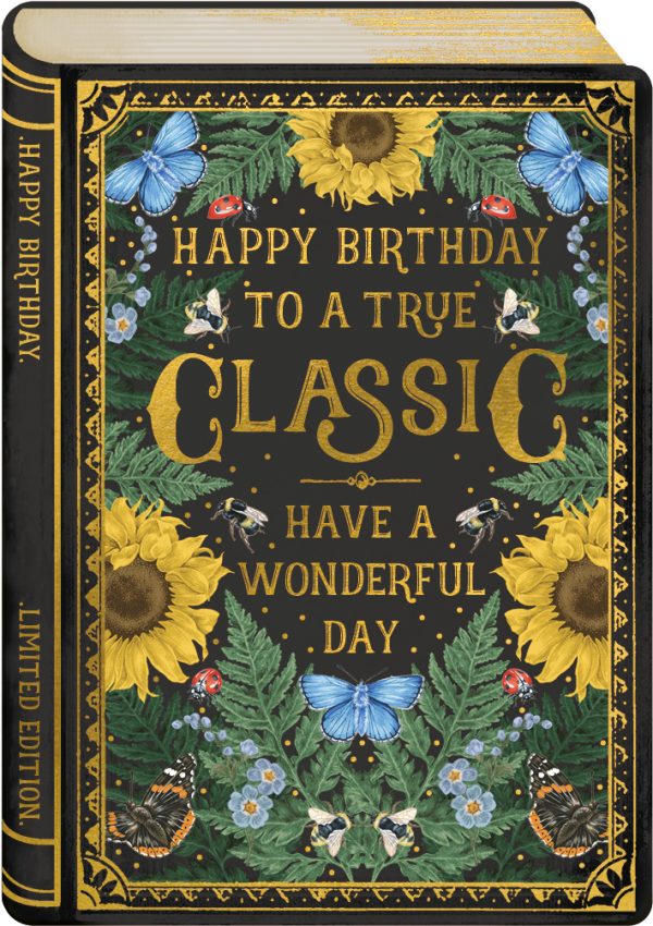 Classic Book Birthday - Storybook Card
