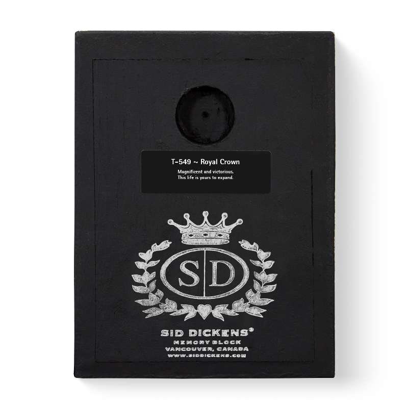 T 549 Royal Crown Sid Dickens Memory Block