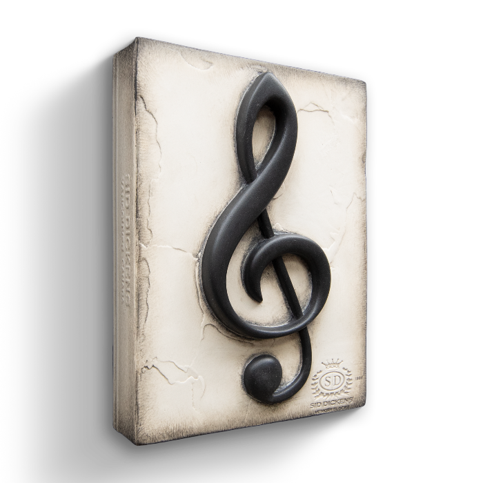 T 572 Treble Clef Sid Dickens Memory Block