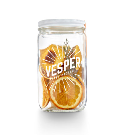 Vesper Craft Cocktail - Bourdon Peach Smash