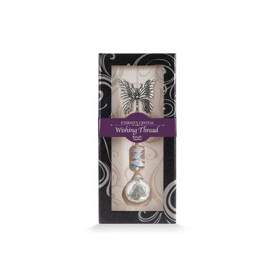 Wishing Threads - Pewter Butterfly Suncatcher gift box