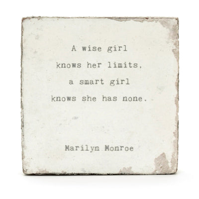 Cedar Mountain Studio - A Wise Girl...(MARILYN MONROE) LITTLE GEM
