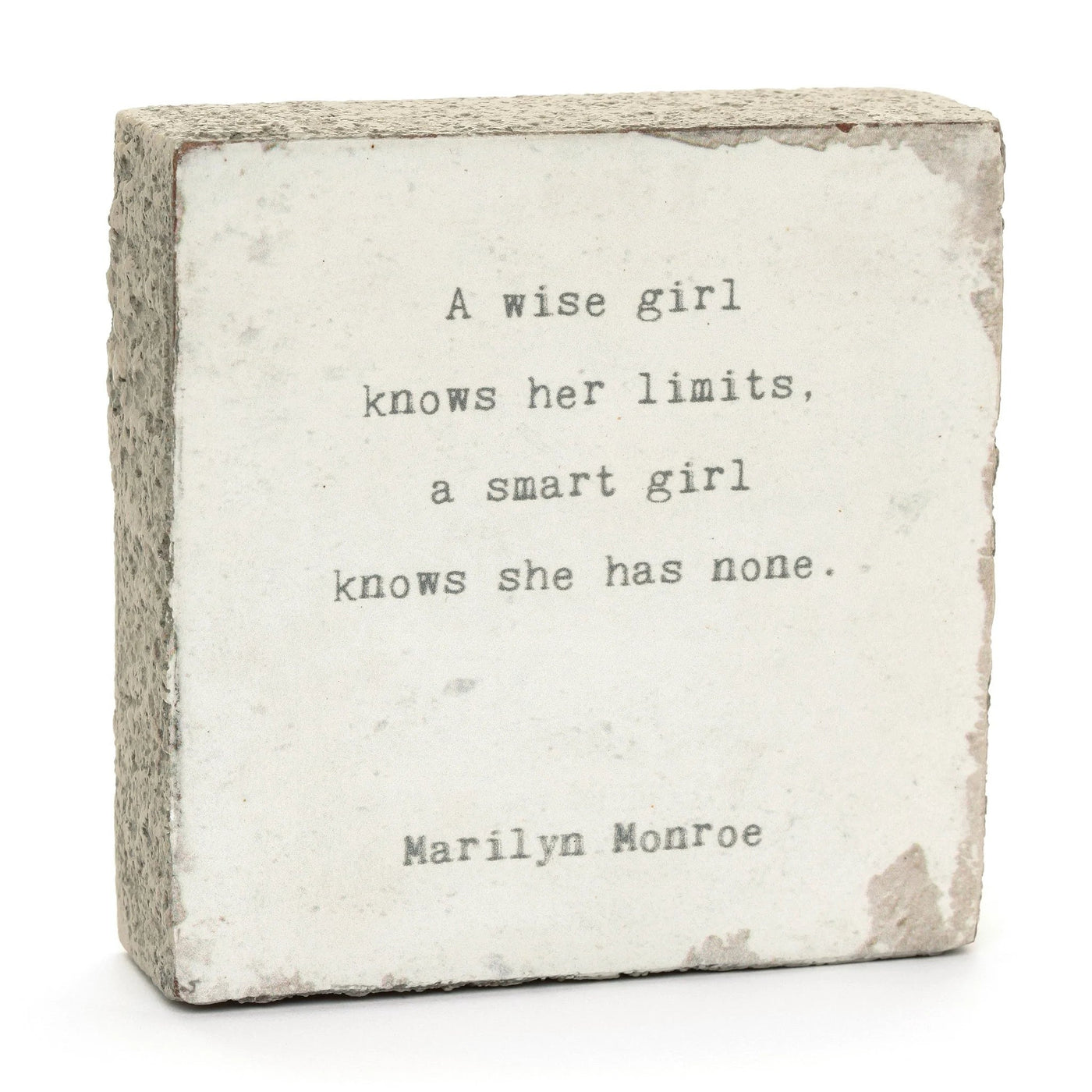 Cedar Mountain Studio - A Wise Girl...(MARILYN MONROE) LITTLE GEM