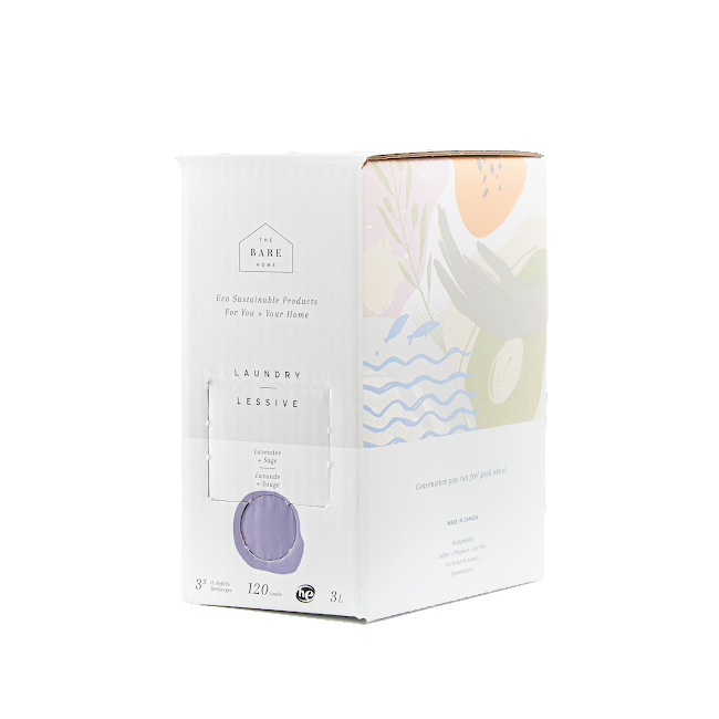 The Bare Home Lavender  Sage Laundry Detergent