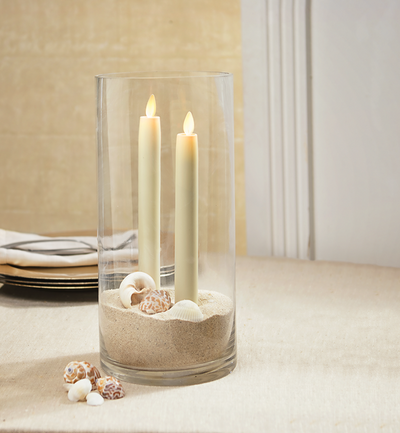 Luxury Lite Flameless Taper Candle with Moving Flame