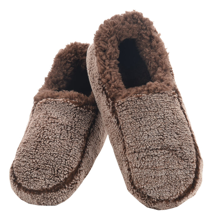 MENS TWO TONE SNOOZIES SLIPPERS