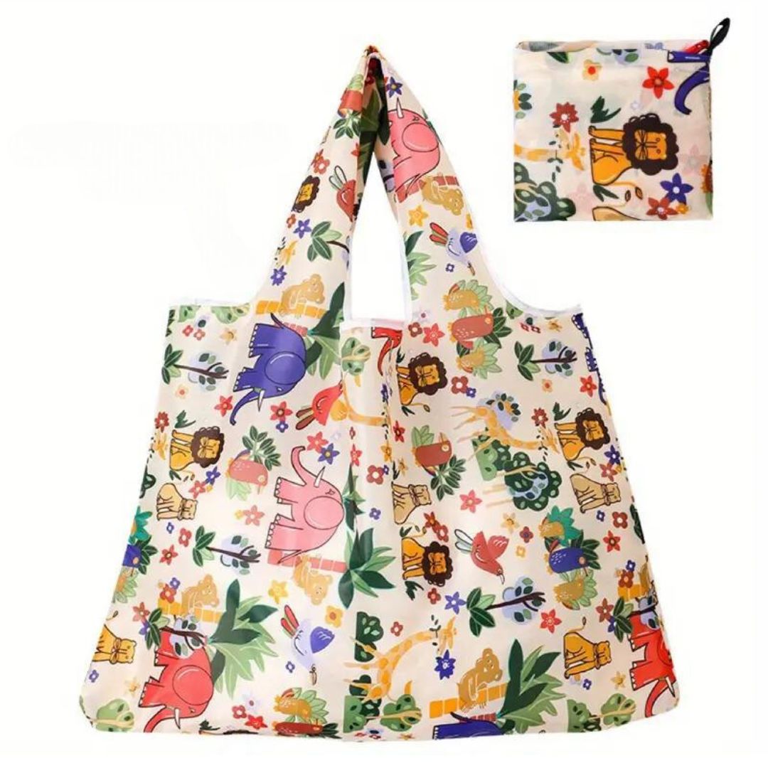 Reusable Tote Bag In The Jungle